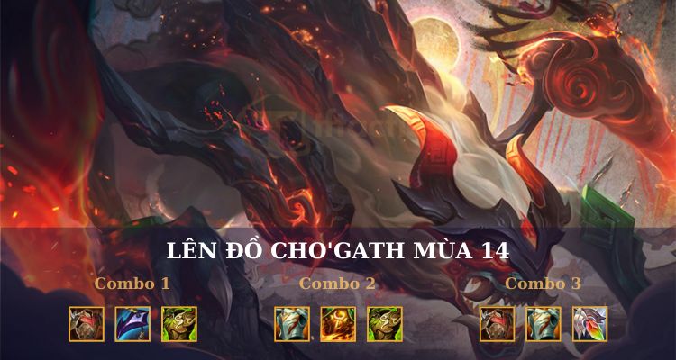 Cách lên đồ Cho'Gath DTCL mùa 14
