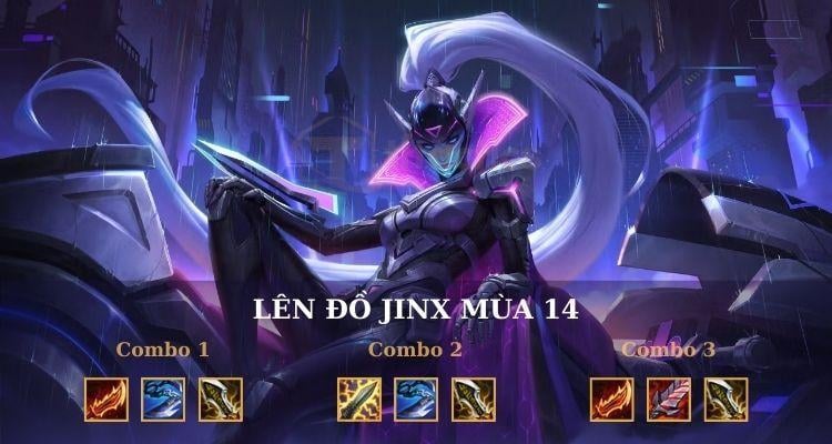 lên đồ cho jinx dtcl