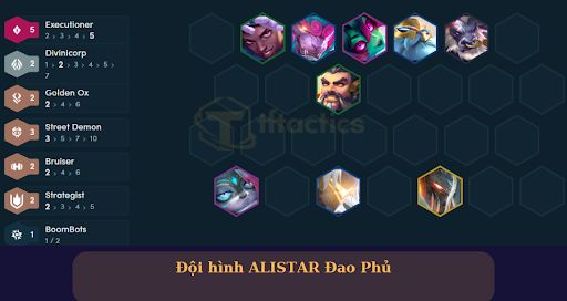 Đội Hình Alistar Đao Phủ với Urgot
