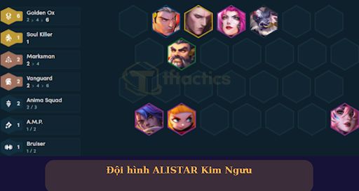Đội hình Alistar Kim Ngưu với Annie