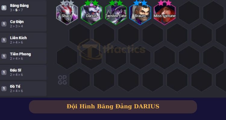 Đội hình Băng Đảng