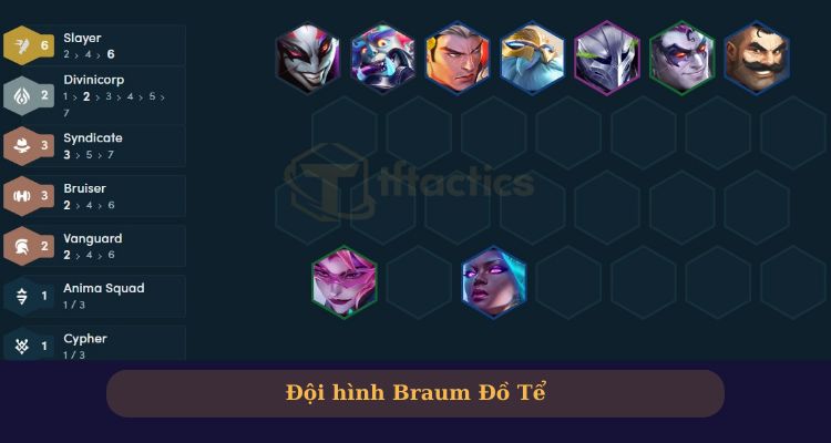 Đội hình Braum Đồ Tể