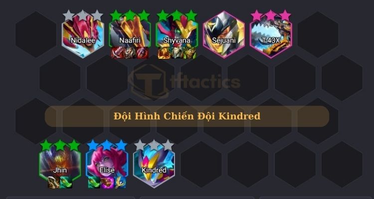 kindred tft build