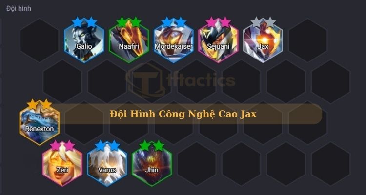 đồ chuẩn của jax dtcl