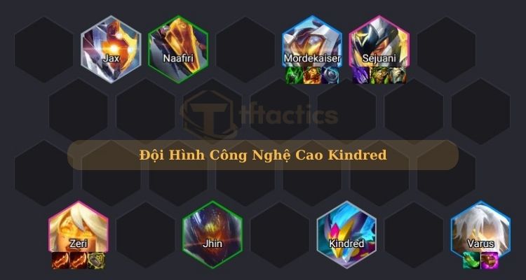 lên đồ cho kindred dtcl