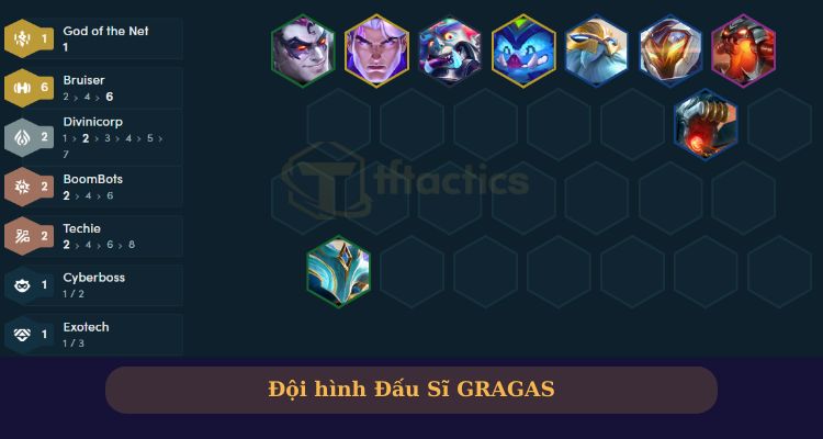Đội hình Thần Pháp GRAGA