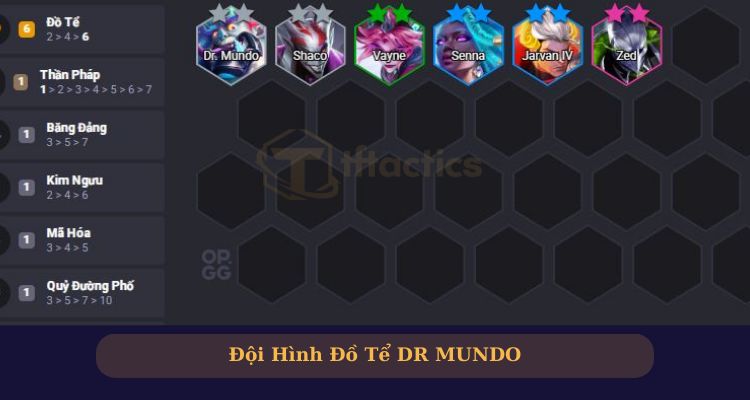 Đội hình Dr. Mundo Đồ Tể