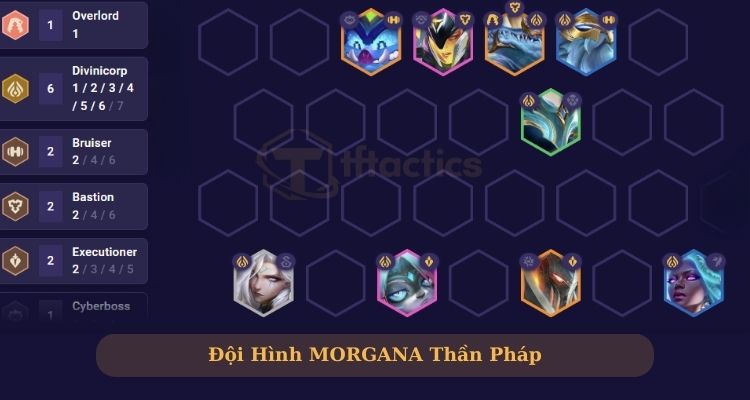 Đội hình Morgana Thần Pháp 