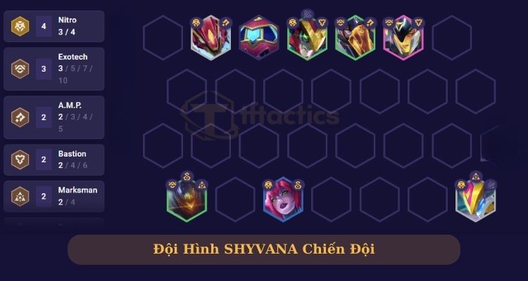 Đội hình Shyvana Chiến Đội 