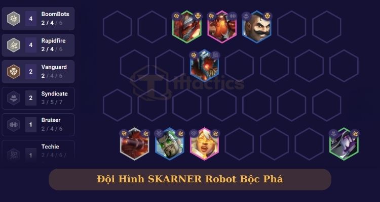 Đội hình Skarner Robot Bộc 