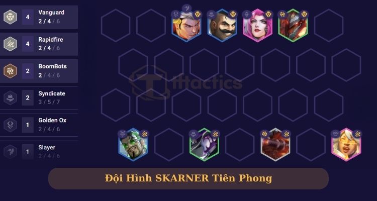 Đội hình Skarner Tiên Phong 