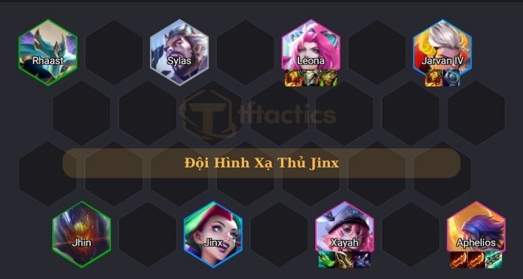 lên đồ jinx đấu trường chân lý