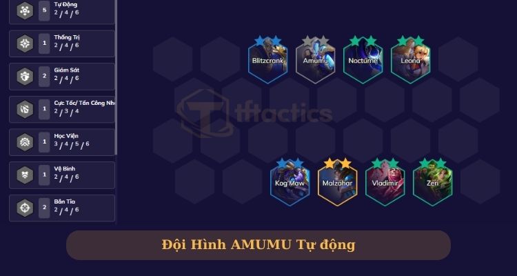 Tận dụng sức mạnh Cỗ Máy Tự Động của Amumu trong mọi trận đấu.