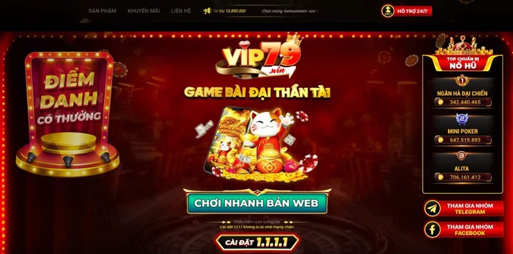 Giới thiệu về sân chơi Vip79