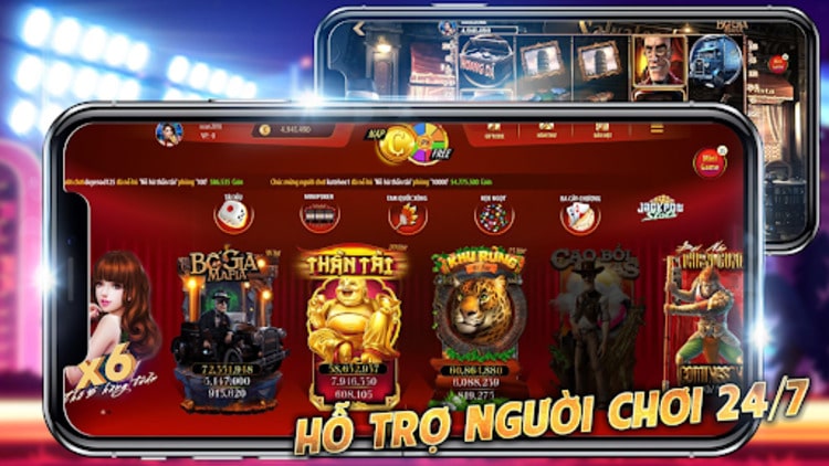 Người chơi được hỗ trợ 24/7