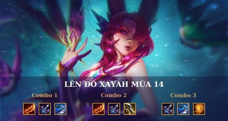 Hướng dẫn lên đồ cho Xayah DTCL cực chi tiết 