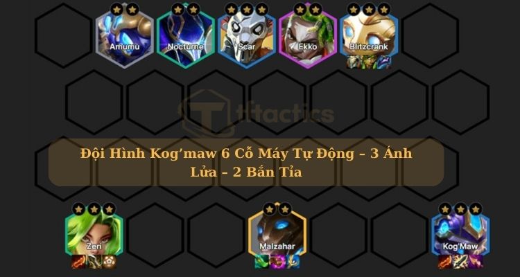 đồ kog maw dtcl