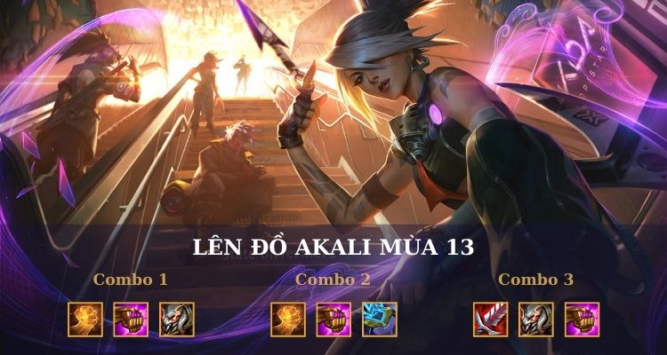 Cách lên đồ Akali DTCL mùa 13