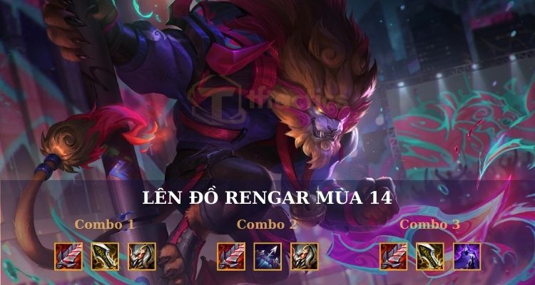Lên đồ cho Rengar DTCL mùa 14 cực mạnh