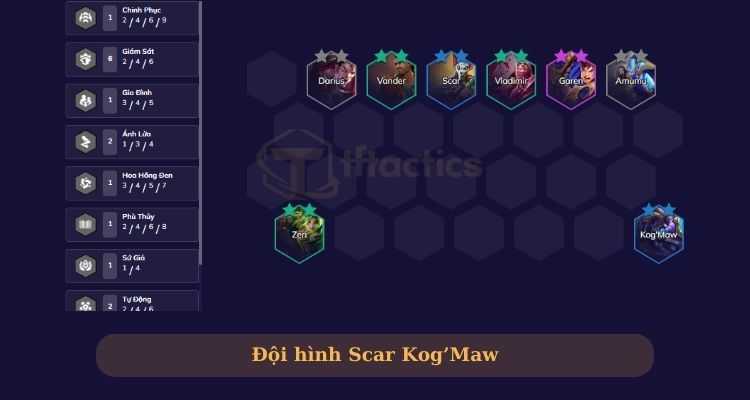 Đội hình Scar Kog’Maw cực khỏe để leo rank