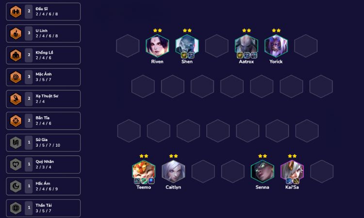Aatrox DTCL cực quan trọng trong đội hình Khỏe Mạnh Kép