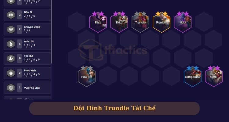 Đội hình Trundle Tái Chế