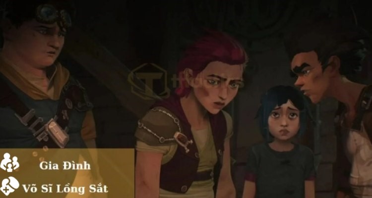 Violet bước vào Arcane mang sức mạnh kết hợp giữa Gia Đình và Võ Sĩ Lồng Sắt