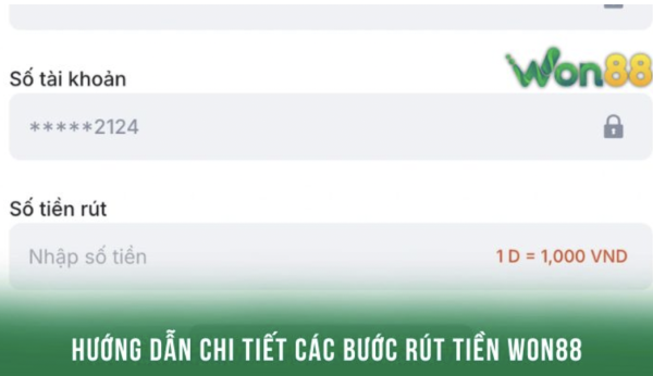 Làm thế nào để nạp và rút tiền dễ dàng từ Won88